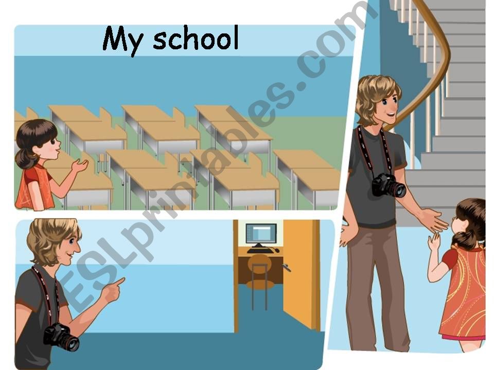 [DD]Lets talk-My school powerpoint